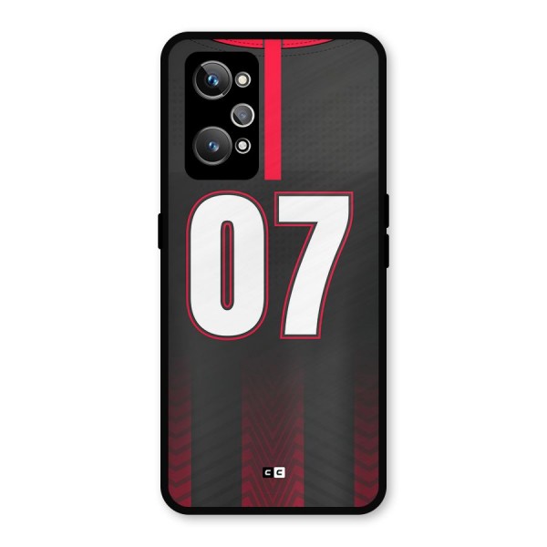 Jersy No 7 Metal Back Case for Realme GT 2