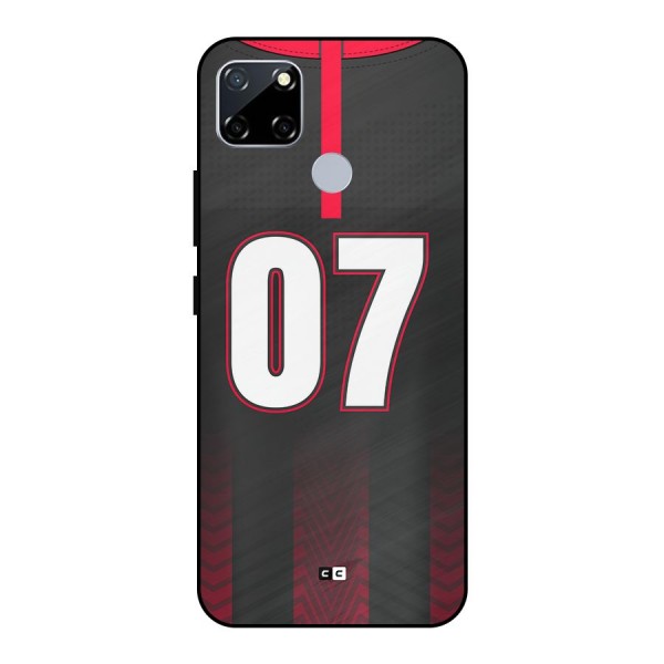 Jersy No 7 Metal Back Case for Realme Narzo 20