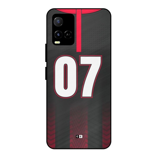 Jersy No 7 Metal Back Case for Vivo Y21