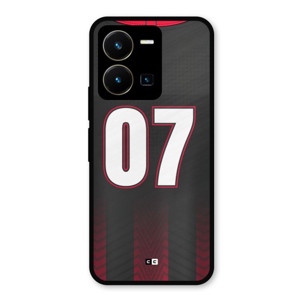 Jersy No 7 Metal Back Case for Vivo Y35