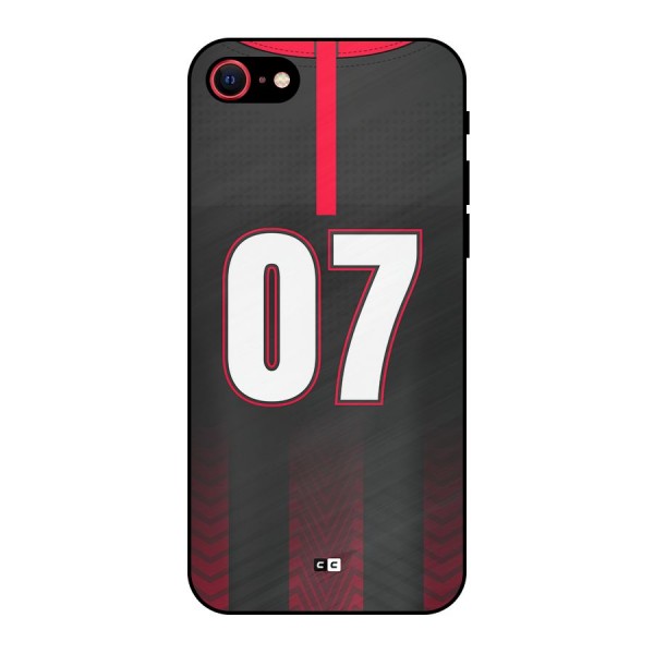 Jersy No 7 Metal Back Case for iPhone 7