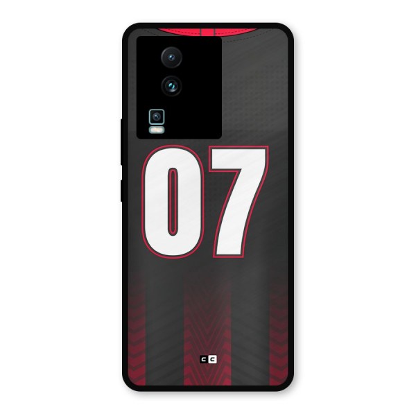 Jersy No 7 Metal Back Case for iQOO Neo 7