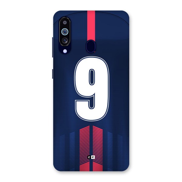 Jersy No 9 Back Case for Galaxy A60