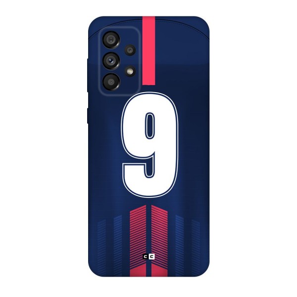 Jersy No 9 Back Case for Galaxy A73 5G