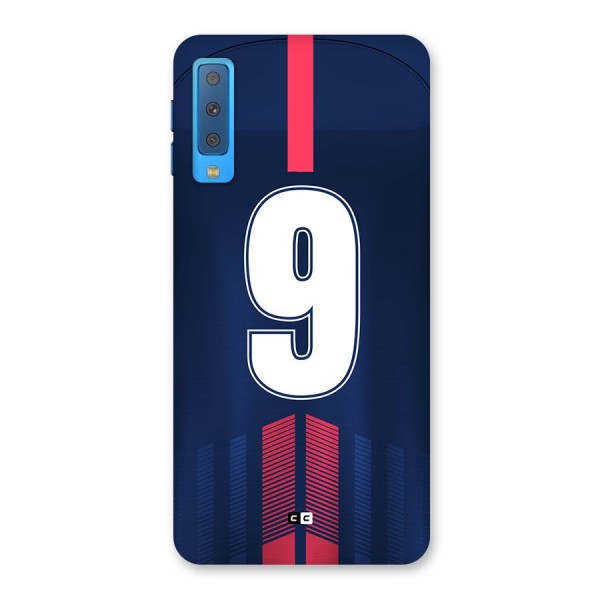 Jersy No 9 Back Case for Galaxy A7 (2018)