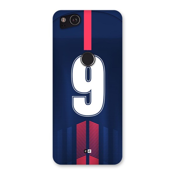 Jersy No 9 Back Case for Google Pixel 2