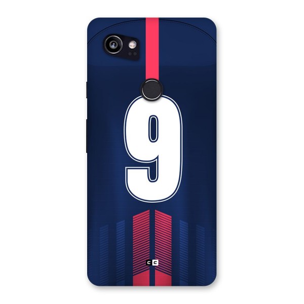 Jersy No 9 Back Case for Google Pixel 2 XL