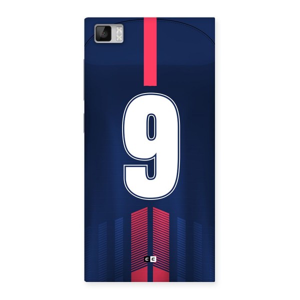 Jersy No 9 Back Case for Mi3