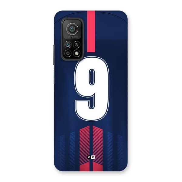 Jersy No 9 Back Case for Mi 10T Pro 5G