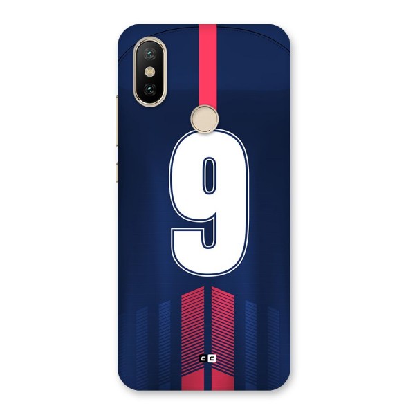 Jersy No 9 Back Case for Mi A2