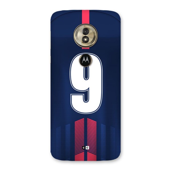 Jersy No 9 Back Case for Moto G6 Play