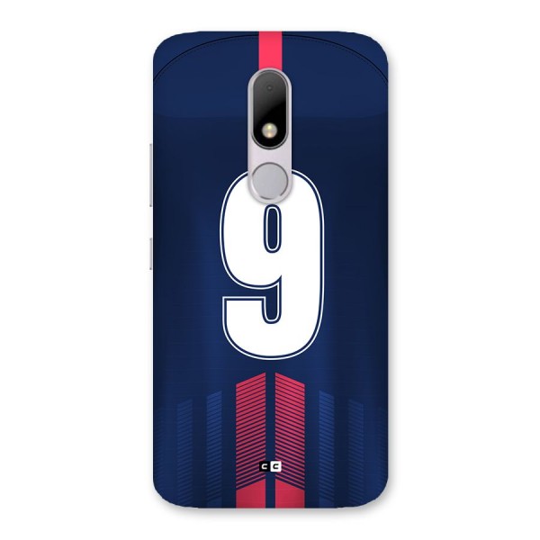 Jersy No 9 Back Case for Moto M