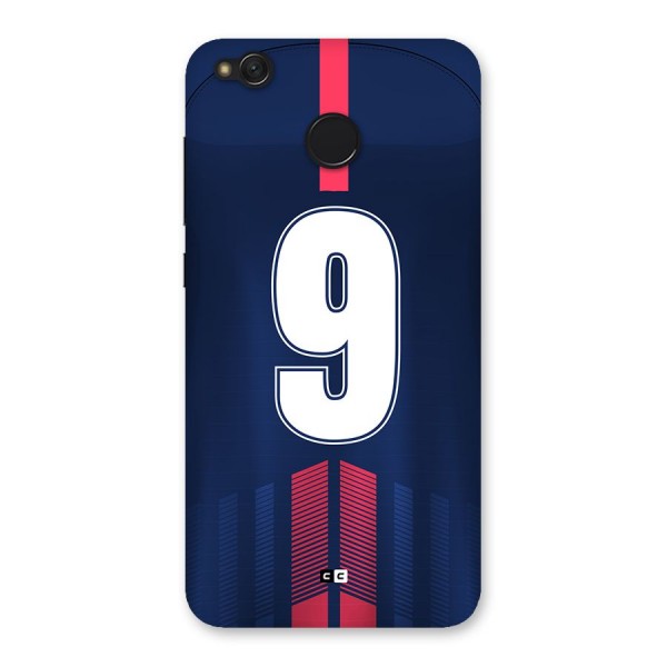 Jersy No 9 Back Case for Redmi 4