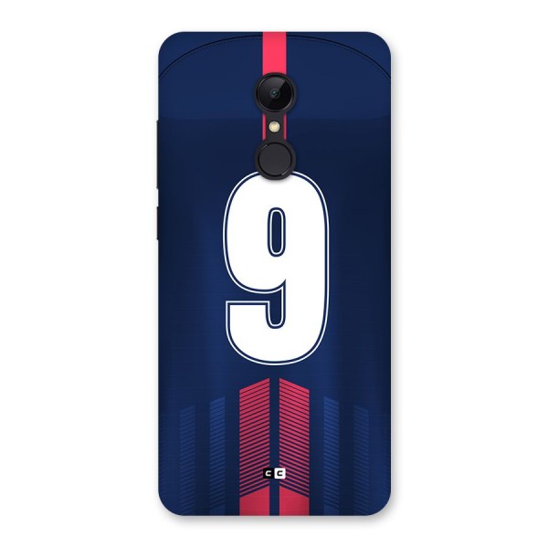 Jersy No 9 Back Case for Redmi 5