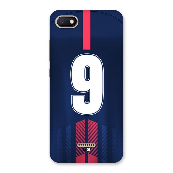 Jersy No 9 Back Case for Redmi 6A