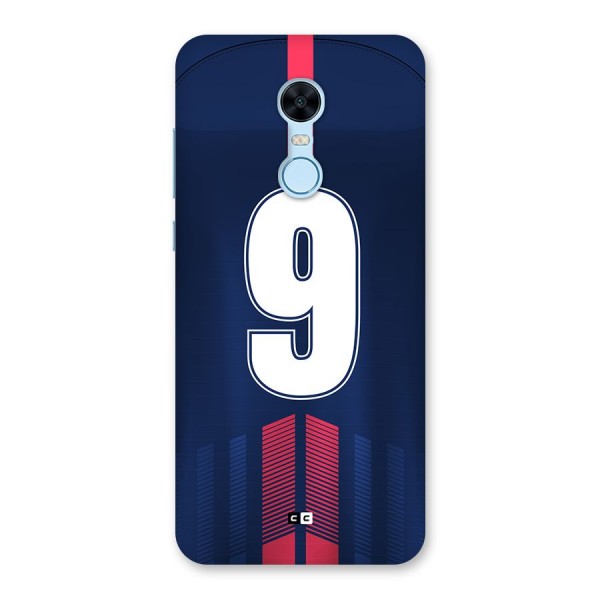 Jersy No 9 Back Case for Redmi Note 5