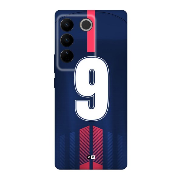 Jersy No 9 Back Case for Vivo V27