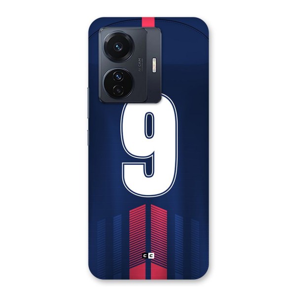 Jersy No 9 Back Case for Vivo iQOO Z6 Pro