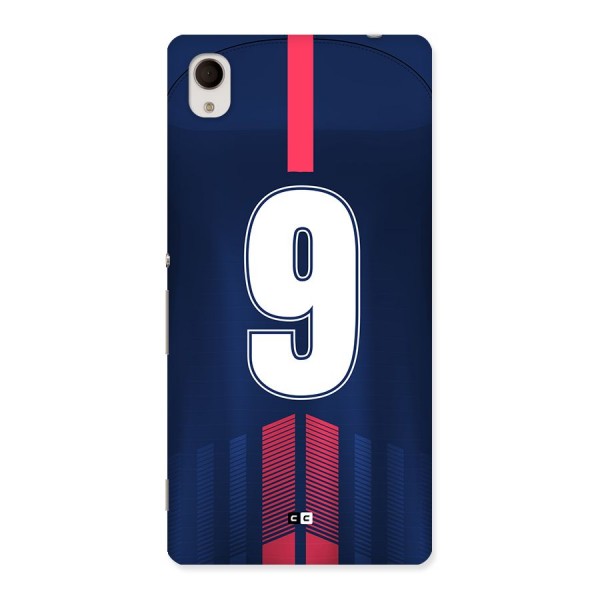 Jersy No 9 Back Case for Xperia M4 Aqua