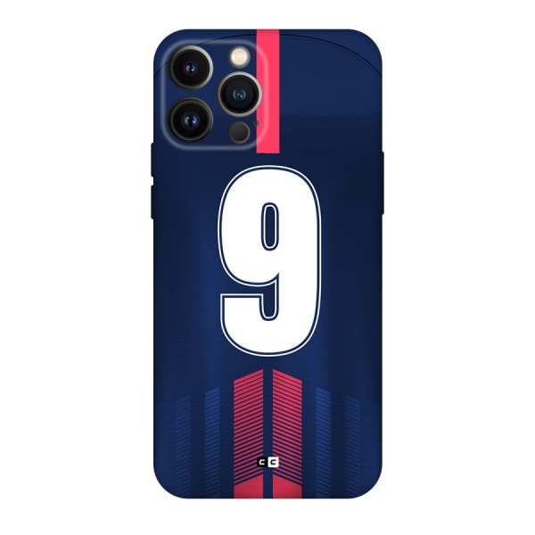 Jersy No 9 Back Case for iPhone 13 Pro Max