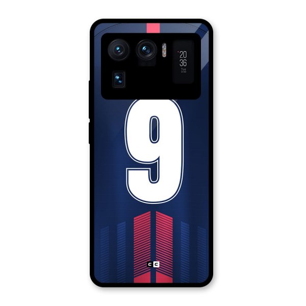 Jersy No 9 Glass Back Case for Mi 11 Ultra