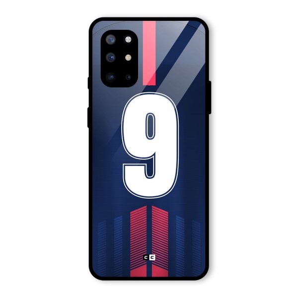 Jersy No 9 Glass Back Case for OnePlus 8T