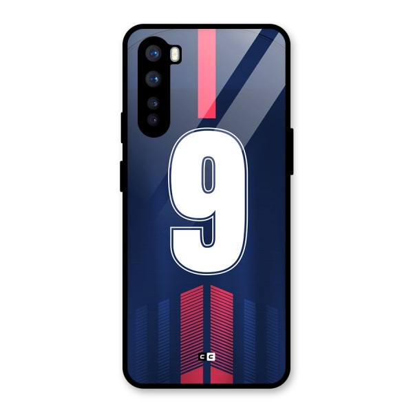 Jersy No 9 Glass Back Case for OnePlus Nord