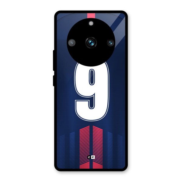 Jersy No 9 Glass Back Case for Realme 11 Pro