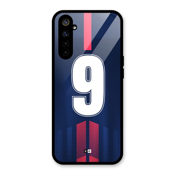 Jersy No 9 Glass Back Case for Realme 6i