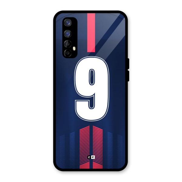 Jersy No 9 Glass Back Case for Realme 7