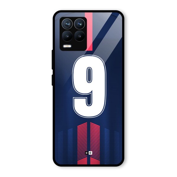 Jersy No 9 Glass Back Case for Realme 8