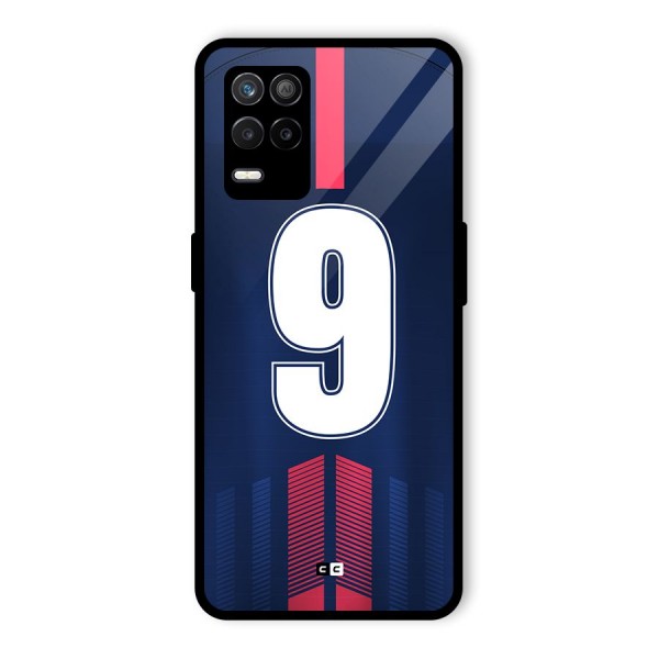 Jersy No 9 Glass Back Case for Realme 9 5G