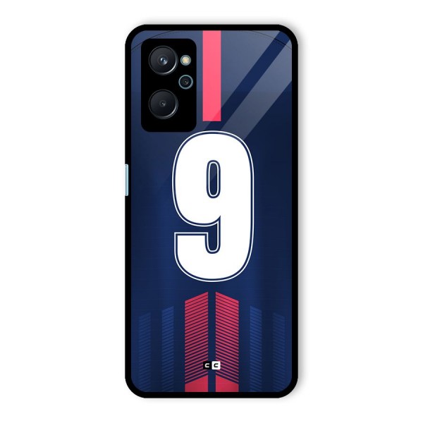 Jersy No 9 Glass Back Case for Realme 9i