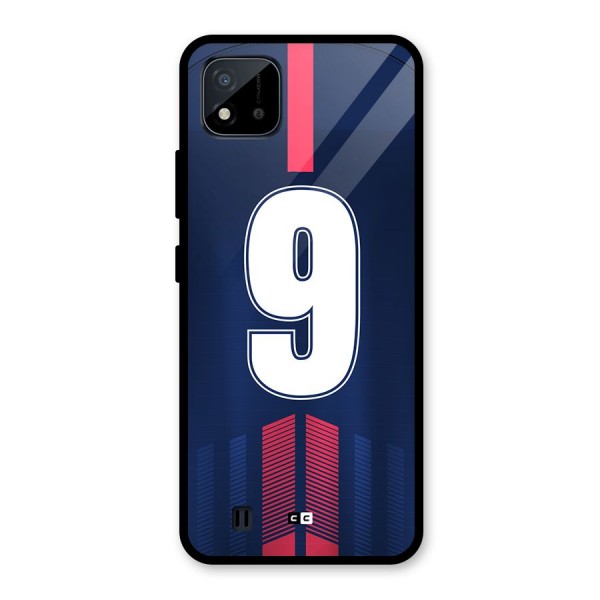 Jersy No 9 Glass Back Case for Realme C11 2021