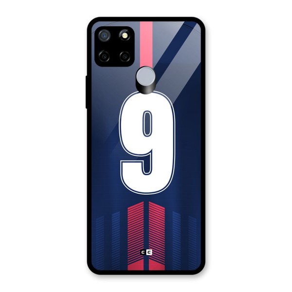 Jersy No 9 Glass Back Case for Realme Narzo 20