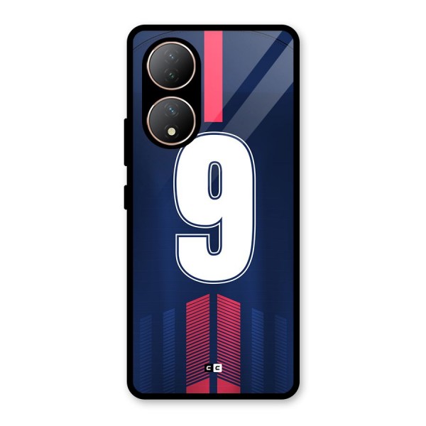 Jersy No 9 Glass Back Case for Vivo Y100