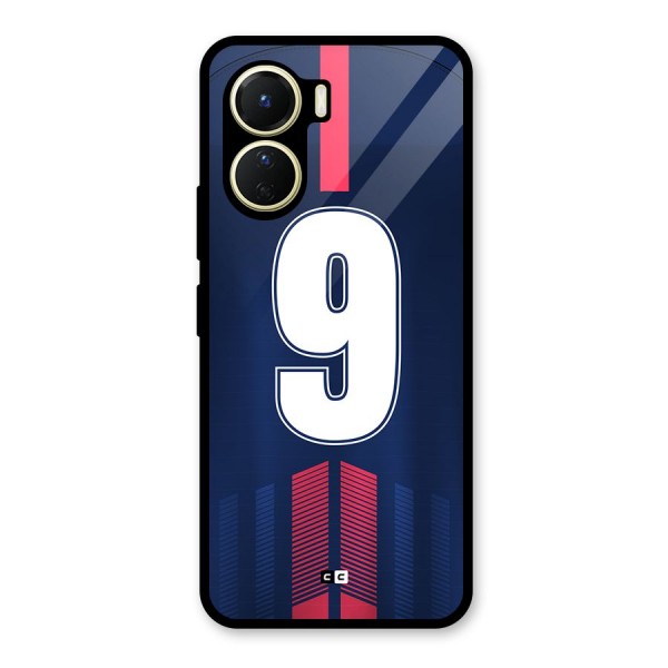 Jersy No 9 Glass Back Case for Vivo Y16