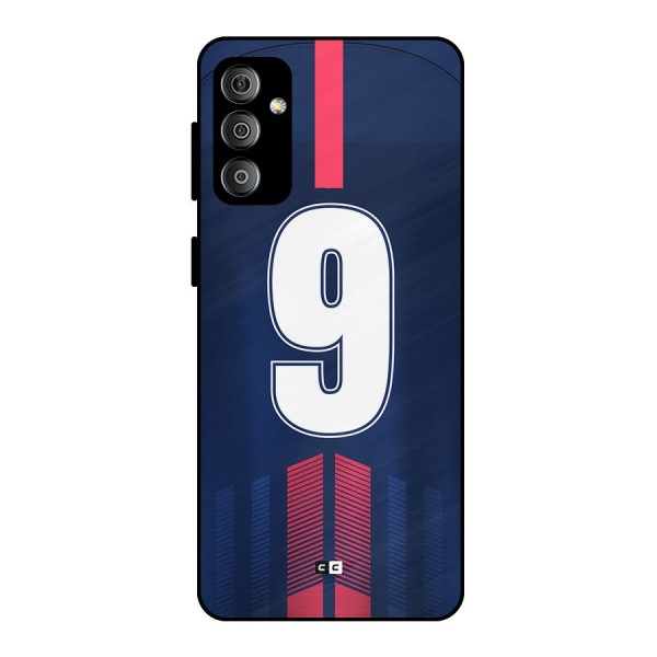 Jersy No 9 Metal Back Case for Galaxy F23