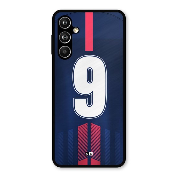 Jersy No 9 Metal Back Case for Galaxy F54