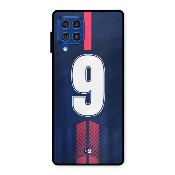 Jersy No 9 Metal Back Case for Galaxy F62