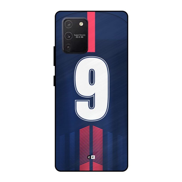 Jersy No 9 Metal Back Case for Galaxy S10 Lite