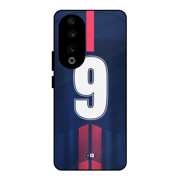 Jersy No 9 Metal Back Case for Honor 90