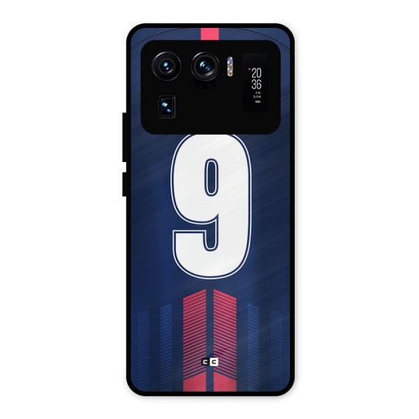 Jersy No 9 Metal Back Case for Mi 11 Ultra