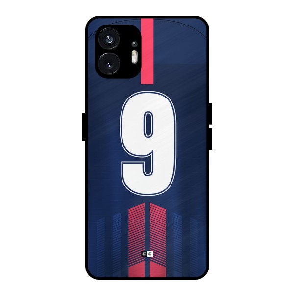 Jersy No 9 Metal Back Case for Nothing Phone 2