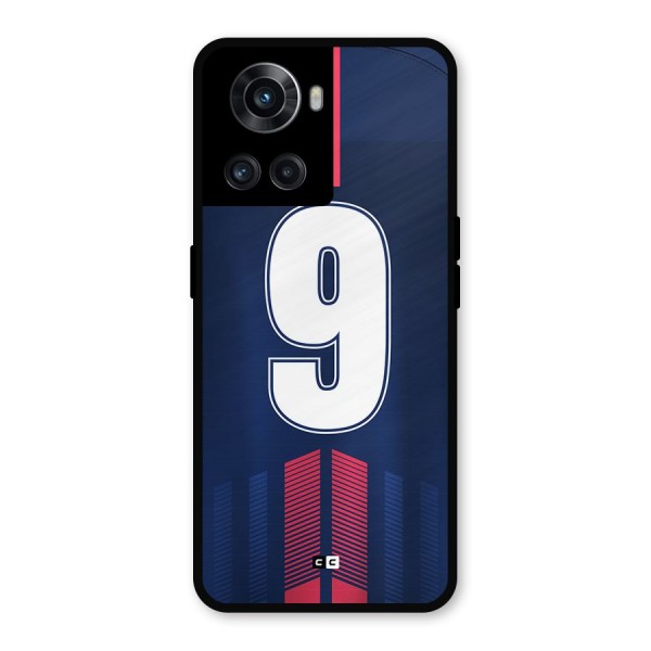 Jersy No 9 Metal Back Case for OnePlus 10R