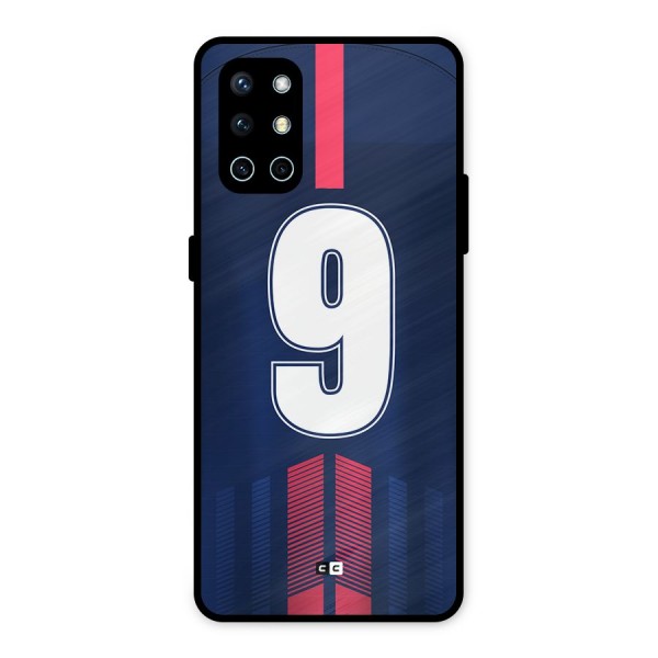 Jersy No 9 Metal Back Case for OnePlus 9R