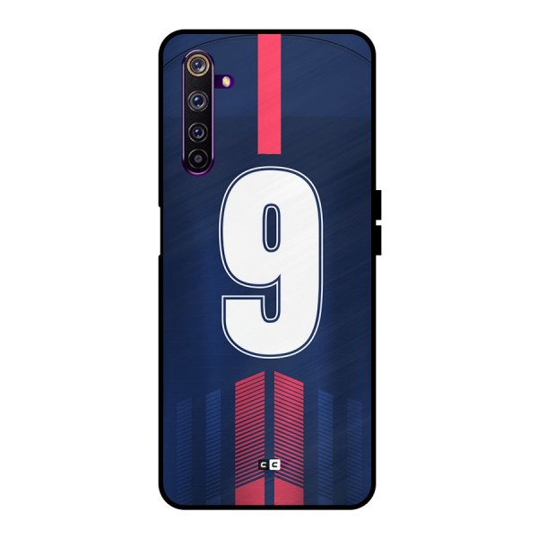 Jersy No 9 Metal Back Case for Realme 6 Pro