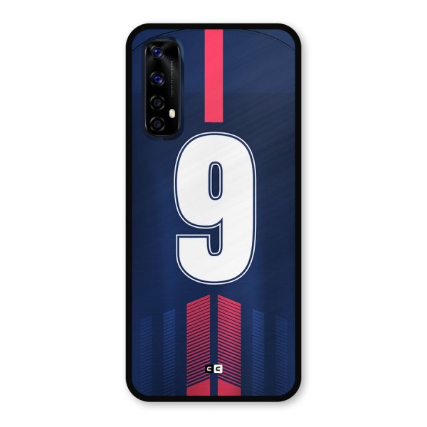 Jersy No 9 Metal Back Case for Realme 7