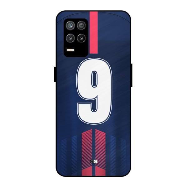 Jersy No 9 Metal Back Case for Realme 9 5G