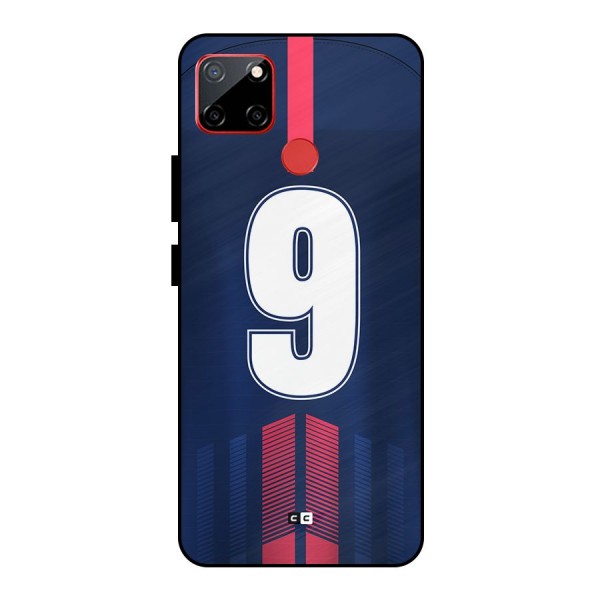 Jersy No 9 Metal Back Case for Realme C12